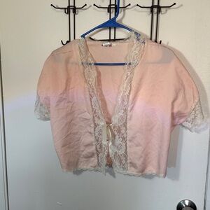 4. Pink Short Jacket